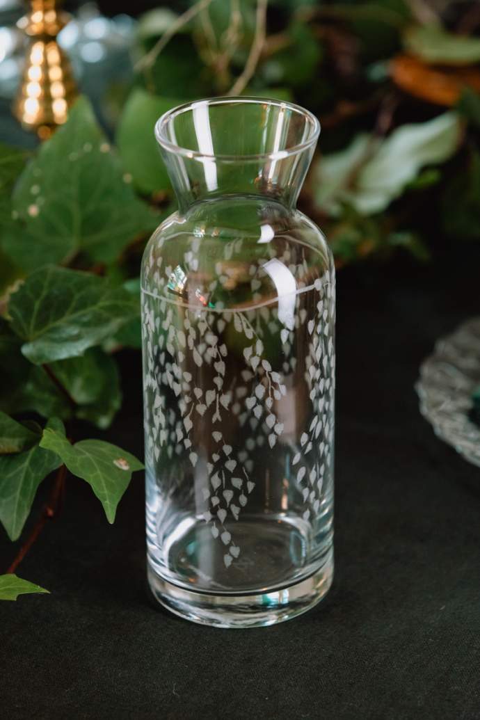 Emma-Britton-Decorative-Glass-Designer-Silver-Birch-Drinks-Carafe