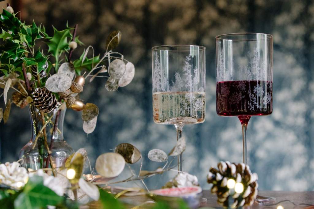 Wedding Gift Ideas - Emma Britton Exotic Floral Glassware