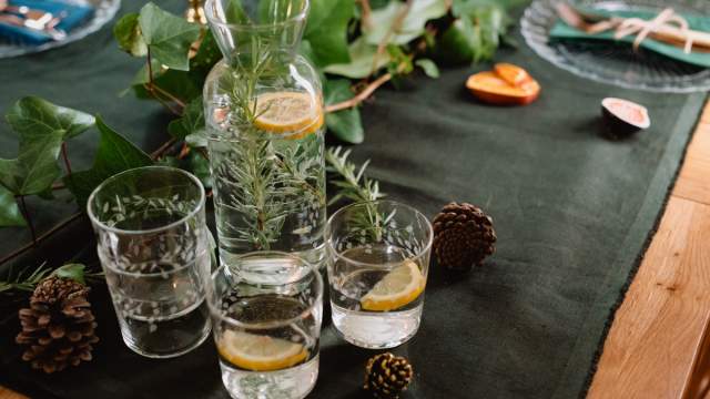 Emma-Britton-Decorative-Glass-Designer-Silver-Birch-Patterned-Drinks-Carafe-&-Tumbler-Set