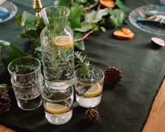 Emma Britton Decorative Glass Designer - Silver Birch Glassware - Christmas Tablescaping