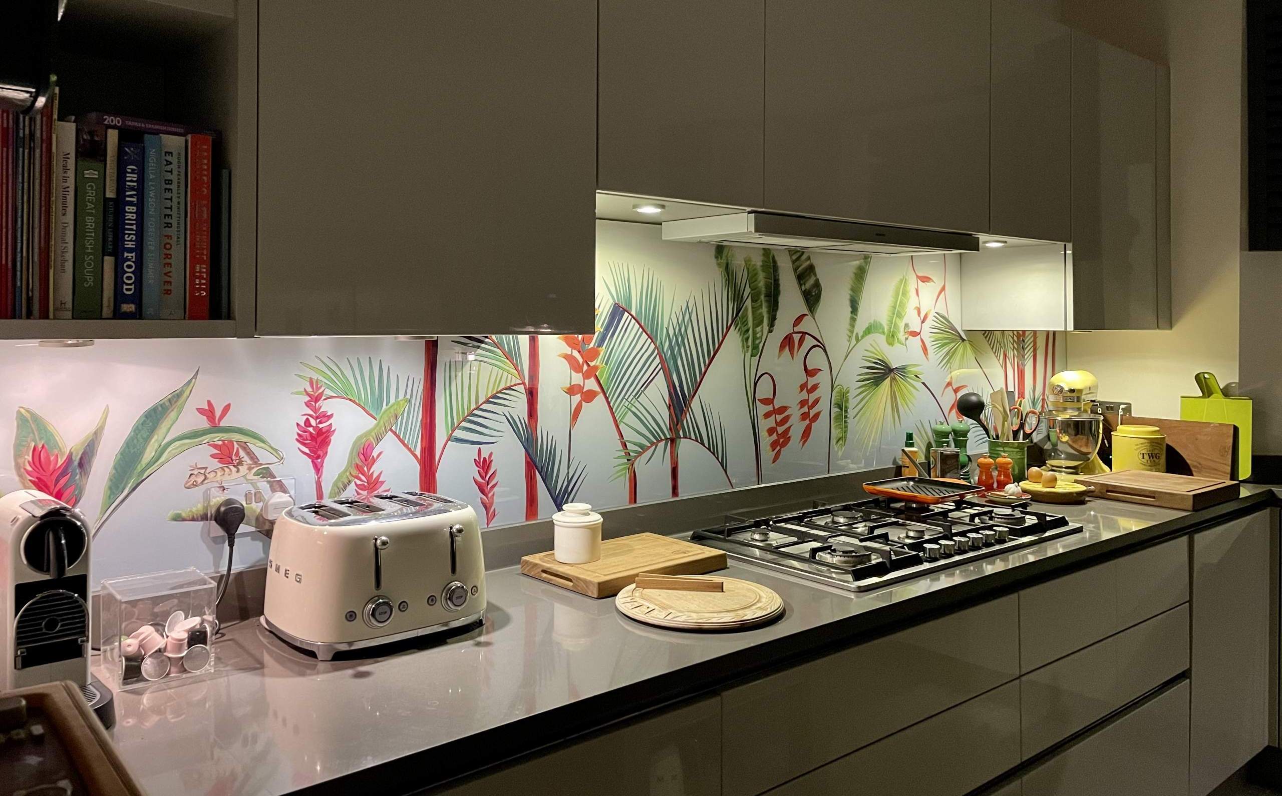 Emma-Britton-Unique-Kitchen-Splashback-Bespoke-Tropical-Kitchen