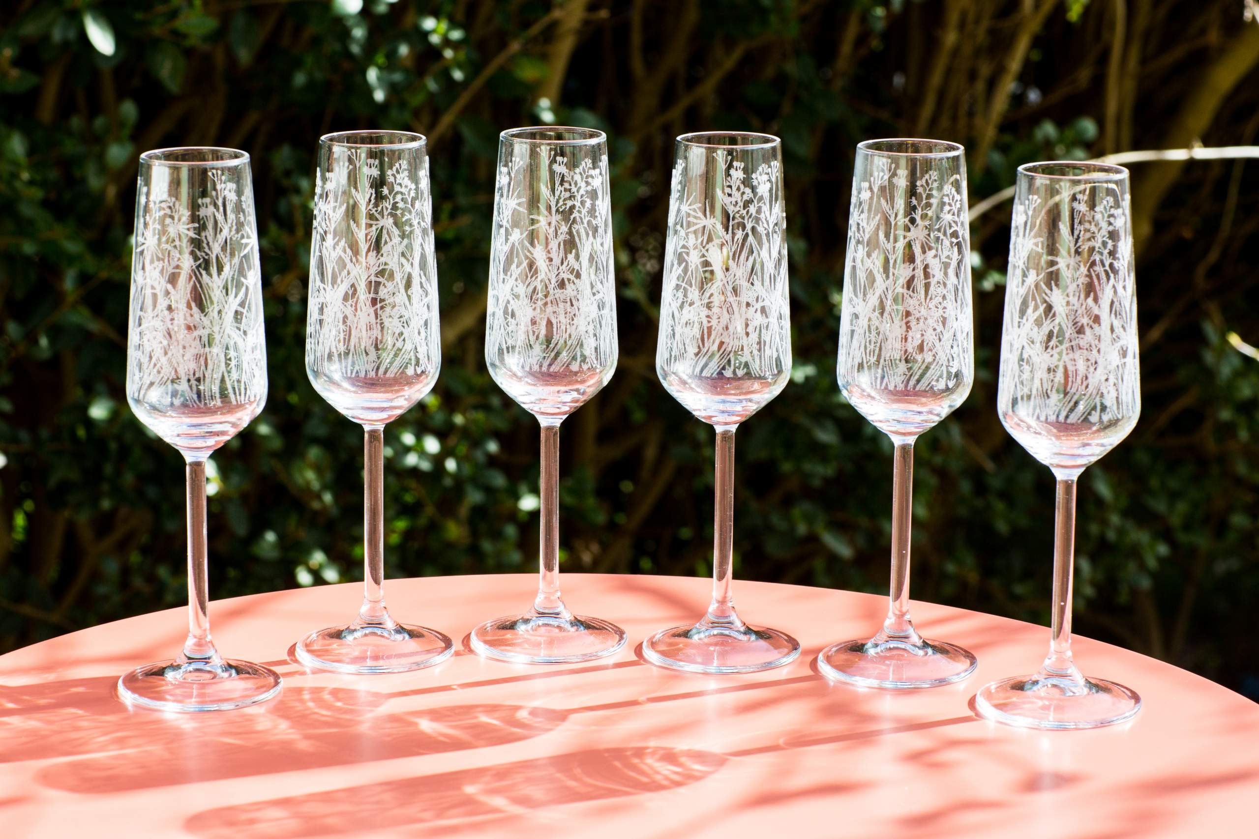 Emma-Britton-Meadow-Pattern-Champagne-Flutes